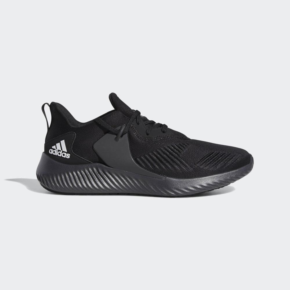 Adidas Men's Alphabounce RC 2.0 Running Shoes Black/White/Dark Grey Ireland BD7091